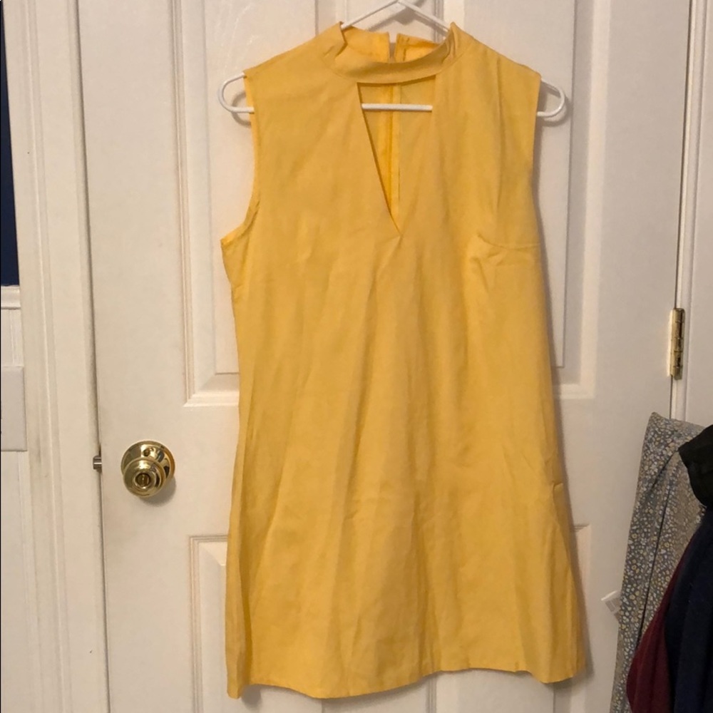 Yellow Minidress